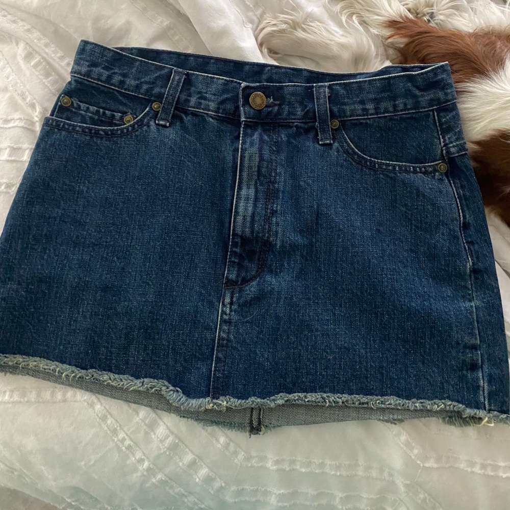 Free People Denim Skirt